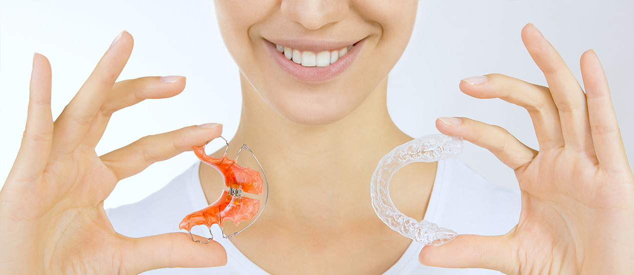 Retainer nach abgeschlossener Behandlung